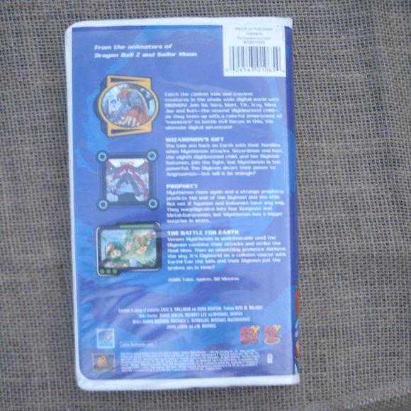 Digimon The Digidestined Child VHS anime tape - Picture 2 of 16